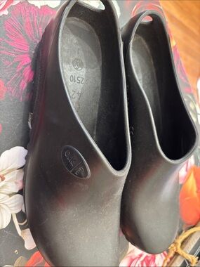 Wolky Black Slip-On Clog